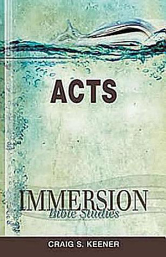 Immersion Bible Studies: Acts