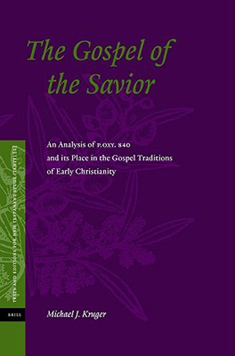 The Gospel of the Savior: An Analysis of P.oxy.840 And Its Place in the Gospel Traditions of Early Christianity (Texts and Editions for New Testament Study, Vol. 1)