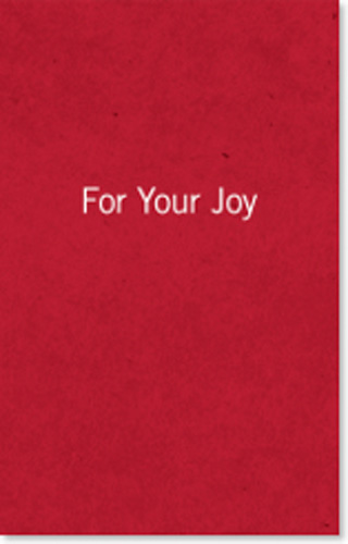 For Your Joy